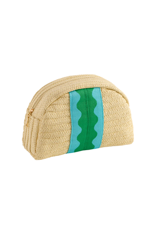 Marbella Zip Pouch - Green