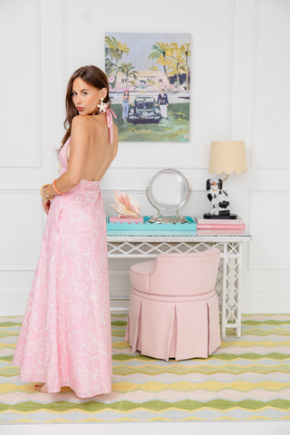 Harriet Halter Dress - Sip Sip Seagrapes