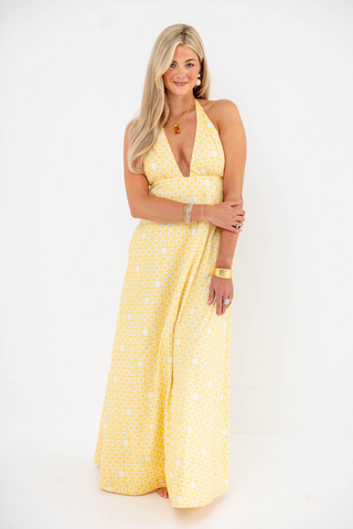 Harriet Halter Dress - Grace & Glamour