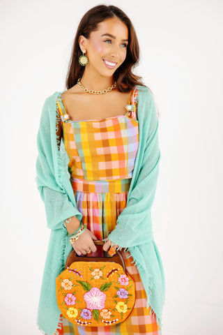 Carolina Crop Top - Charleston Check