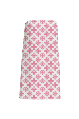 Brushstrokes Pink Bath Wrap