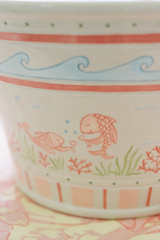 Baha Mar Hand Painted Beverage Tub