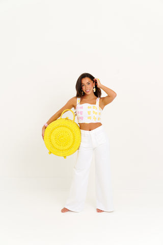 Camille Crop Top - Delacorte Daisy