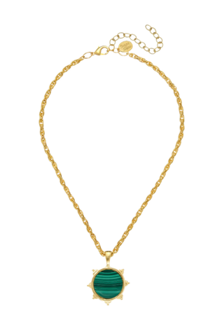 Florence Necklace - Malachite