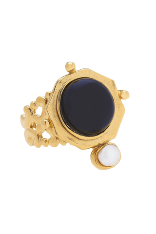 Becca Ring - Black Onyx