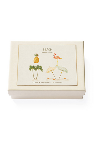 Beach Note Card Box