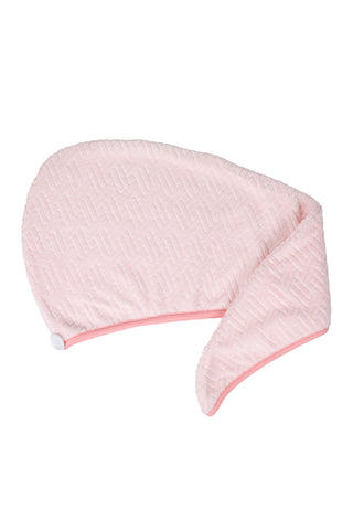 Hollywood Harriet Hair Turban - Pool Party Pink with Briland Blush